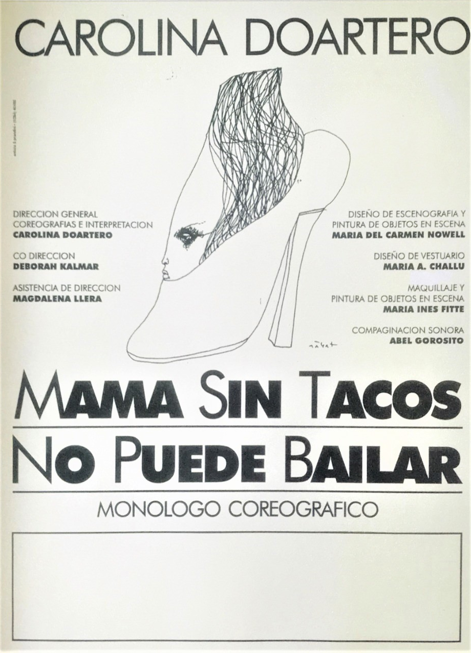 Poster Mama Sin Tacos No Puede Bailar